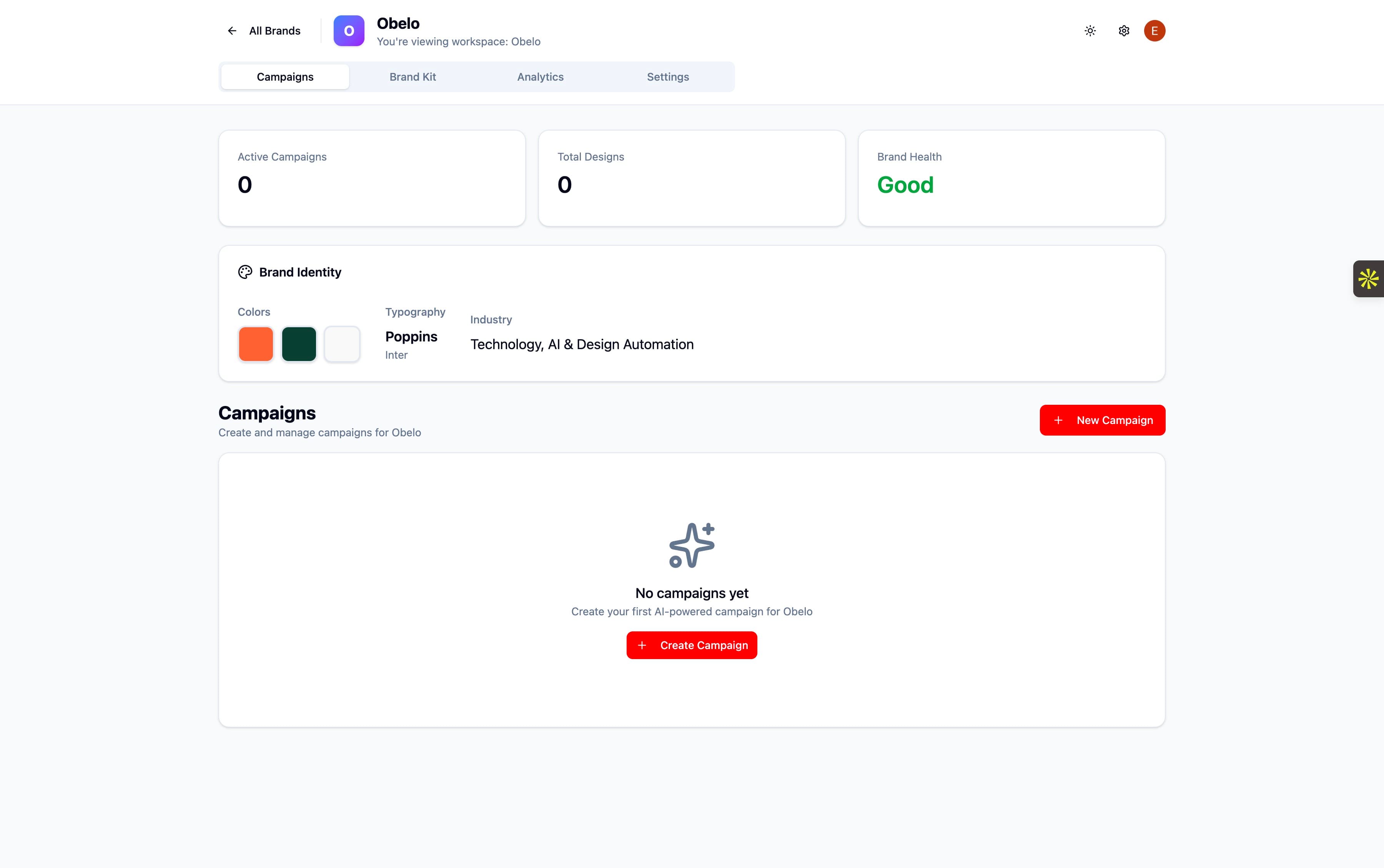 Obelo Dashboard - AI-Powered Social Post Generator